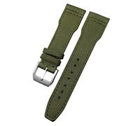 BNCXMO 20mm 21mm 22mm 2 mm in nylon orologio in nylon Calcola di orologi a fibbia adatto per il pilota IWC Mark Portugieser Bracciale Portofino