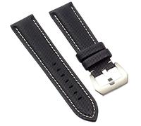 BNCXMO 20mm 22mm 24mm 26 mm in fibra di carbonio Nylon Canvas Watch Strap per Panerai Hamilton Tag Omega Heuer's Men's Wor Watch Bracciale