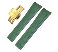 BNCXMO 22 mm Canda di guardia in gomma in silicone fluido per Patek Aquanaut 5168G 5968G Pilippe Pilippe Pinne Fine curva Braccialette di orologio morbido