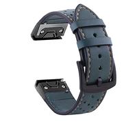 BNCXMO 22 mm cingoli di orologi sportivi per fenix 6 6s 6x pro 5x 5 5s più 3 3HR 935 945 d2 Bracciale in pelle a rilascio rapido (colore: g, dimensione: 26mm Fenix 3hr d2)