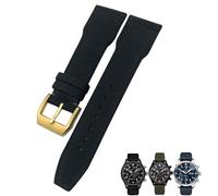 BNCXMO 22mm 21mm in tessuto in nylon Canda di guardia adatta per IWC Big Pilot IIW388002 Spitfire Watch Strap Braccialetti Sport Green Sport