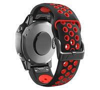 BNCXMO 26 22 mm Cinturino della banda di guardia per 7 7x 6 6x Pro 5x 5 3 3HR S60 MK1 Orologio Silicone Quick Release Silicone Easyfit Canda da polso