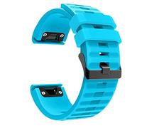 BNCXMO 26 22 mm Strap di cabina di guardia a rilascio rapido in silicone per Fenix 7x 7 6 6x Pro 5 5x più 3 Orologio da 3 ore Bracciale a fascia da polso easyfit