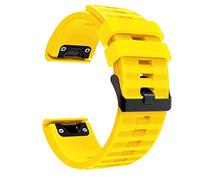 BNCXMO 26 22 mm Strap di cabina di guardia a rilascio rapido in silicone per Fenix 7x 7 6 6x Pro 5 5x più 3 Orologio da 3 ore Bracciale a fascia da polso easyfit