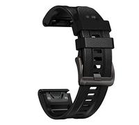BNCXMO 26 22mm Smart WatchBand Cinp per 7 7x/Tactix 7 Pro 6 6xpro 5 5x più 945 d2 Bracciale a rilascio rapido in pelle silicone