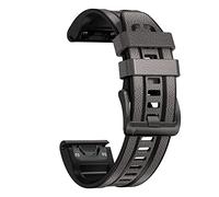 BNCXMO 26 22mm Smart WatchBand Cinp per 7 7x/Tactix 7 Pro 6 6xpro 5 5x più 945 d2 Bracciale a rilascio rapido in pelle silicone