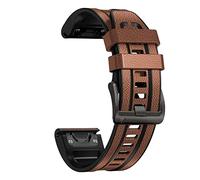 BNCXMO 26 22mm Smart WatchBand Cinp per 7 7x/Tactix 7 Pro 6 6xpro 5 5x più 945 d2 Bracciale a rilascio rapido in pelle silicone