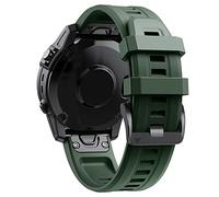 BNCXMO 26 mm Cingcio di orologio QuickFit per Fenix 7x 6x 5x più 3 ore Silicone Easyfit Cler Cless per Fenix 6 7 5 935 orologio