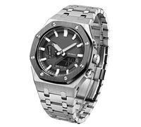 BNCXMO 5rd All Metal Bezel Strap Stile Slease Style In-one Watch Bands per accessori GA2100/2110 con copertura inferiore