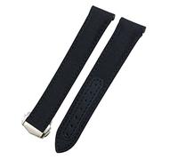 BNCXMO Banda di guardia da 20 mm in pelle in pelle per il fondo di guardia per orologio omega 300 at150 pianeta oceano nylon cinghia per uomo donna