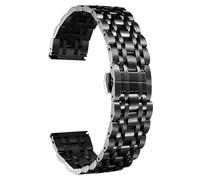 BNCXMO Banda di orologi in acciaio inossidabile fascia di ricambio di fascia alta per donne uomini 14 mm, 16 mm, 18 mm, 21 mm, 22 mm, 20 mm, 12 mm, 19 mm