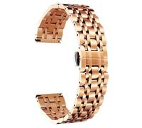 BNCXMO Banda di orologi in acciaio inossidabile fascia di ricambio di fascia alta per donne uomini 14 mm, 16 mm, 18 mm, 21 mm, 22 mm, 20 mm, 12 mm, 19 mm