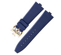 BNCXMO Banda di orologio in gomma fluoro senior per FKM per 4500V 5500V 7900 cinghia di orologio VC bocca convessa convessa da polso da polso da 7 mm