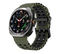 BNCXMO Banda marina per galassy orologio Ultra cinghia 47mm Accessori Sport silicone Correa Bracciale per Galaxy Watch7 Ultra 47 mm cinghia