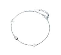 BNCXMO Bracciale alla caviglia delicata - 925 Sterling Silver Sweet Hollow Round Round Twinkling Cz Canklets for Women Fashion Silver 925 Gioielli regalo