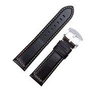 BNCXMO Bracciale da orologio in pelle cerata italiana vintage Bracciale 18mm 20mm 22mm 24mm Accessori da polso cinturino