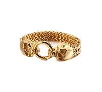 BNCXMO Bracciale da uomo, braccialetti a catena in acciaio inossidabile