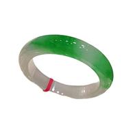 BNCXMO Bracciale di braccialetto di giada birmana per donne naturale genuino di ghiaccio galleggiante fiore di jadeite regalo di gioielli per madre