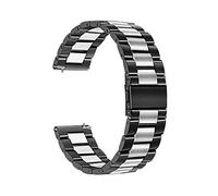 BNCXMO Bracciale in acciaio inossidabile cinghia in metallo da orologio 20 mm 22 mm Accessori per orologi di sostituzione del bracciale a rilascio rapido /22 mm/rosa d'argento
