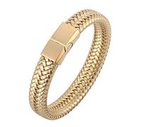 BNCXMO Bracciale in acciaio inossidabile maschile con regalo di chiusura magnetica
