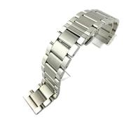 BNCXMO Bracciale in metallo di sostituzione della cinghia in acciaio inossidabile a cinque talloni per sottomariner Daytona Sub GMT Serie-Rose Gold 21mm/Silver Gold/21mm