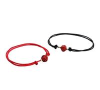 BNCXMO Braccialette di sabbia rossa bracciale di cinabar genuino perle di loto cinnabar