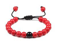 BNCXMO Braccialetti di braccialetti da donna braccialetti braccialetti ， corda intrecciata in pietra naturale braccialetti regolabili da donna per tutte le occasioni, braccialetti