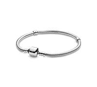 BNCXMO Braccialetti per donna 925 Bracciale d'argento in argento con chiusura argentata Donne S Incisione 4 17 cm