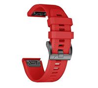 BNCXMO Braccialetto sportivo in silicone per Fenix 7 7 X 6 X 6 Pro 5X 5 Plus 3HR 22 26 mm EasyFit Quick Release, Forerunner 935 945