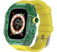 BNCXMO Cancella di orologio+kit di modifica della banda di orologi , per ultra 49 mm , cover di orologio completamente trasparente e set mod con cinghia di orologio , per iwatch 8 7 6 5 4 Serie SE