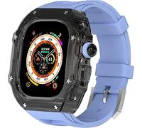 BNCXMO Cancella di orologio+kit di modifica della banda di orologi , per ultra 49 mm , cover di orologio completamente trasparente e set mod con cinghia di orologio , per iwatch 8 7 6 5 4 Serie SE
