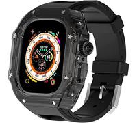 BNCXMO Cancella di orologio+kit di modifica della banda di orologi , per ultra 49 mm , cover di orologio completamente trasparente e set mod con cinghia di orologio , per iwatch 8 7 6 5 4 Serie SE