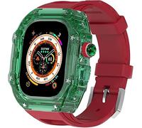 BNCXMO Cancella di orologio+kit di modifica della banda di orologi , per ultra 49 mm , cover di orologio completamente trasparente e set mod con cinghia di orologio , per iwatch 8 7 6 5 4 Serie SE