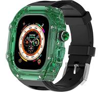 BNCXMO Cancella di orologio+kit di modifica della banda di orologi , per ultra 49 mm , cover di orologio completamente trasparente e set mod con cinghia di orologio , per iwatch 8 7 6 5 4 Serie SE