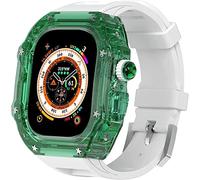 BNCXMO Cancella di orologio+kit di modifica della banda di orologi , per ultra 49 mm , cover di orologio completamente trasparente e set mod con cinghia di orologio , per iwatch 8 7 6 5 4 Serie SE