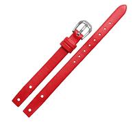 BNCXMO Canda di guardia da donna in pelle genuina per fingo d'oro di OSSIL ES4340 ES4119 ES4000 con vite 8 mm rosso nero blu bianco