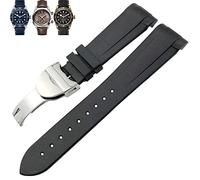 BNCXMO Canda di guardia in gomma naturale 20mm 22mm Speciale per Tudor Pelagos 1958 39mm 41mm Pin pelagos/cinturino in silicone con fibbia pieghevole
