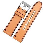 BNCXMO Canda di guardia in pelle genuina per diese dz4323 4318 1657 7413 725 cinghia di orologio 22mm 24mm 26mm 28mm Police marrone retro originale stile originale