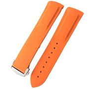 BNCXMO Canda di guardia in silicone in gomma per immersione Omega GMT 300 Hamilton 19mm 20mm 21mm 22mm Cingcio d'oro