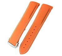 BNCXMO Canda di guardia in silicone in gomma per immersione Omega GMT 300 Hamilton 19mm 20mm 21mm 22mm Cingcio d'oro