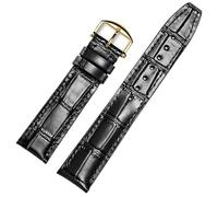 BNCXMO Canda di orologi in pelle compatibile per i cinturini di ricambio IWC Classic Alligator Texture 20mm 21mm 22mm per IWC Big Pilot Spitfire Gun IW5009 IW3777 Rivets Cowhide Watch Cingcio