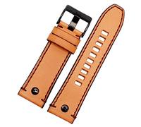 BNCXMO Canda d'orologeria in pelle genuina per cinghia di orologio diesel dz4476/4482 dz7408 7406 4318 cinghia 22 24 26 26 28mm di grandi dimensioni maschi di orologi da polso