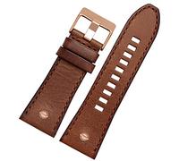 BNCXMO Canda d'orologeria in pelle genuina per cinghia di orologio diesel dz4476/4482 dz7408 7406 4318 cinghia 22 24 26 26 28mm di grandi dimensioni maschi di orologi da polso