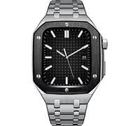 BNCXMO Case cinturino+integrato per 7 45 mm Metal Drop Drop Protection Strap per iWatch 6 5 4 SE 44mm banda