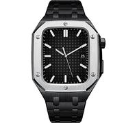 BNCXMO Case cinturino+integrato per 7 45 mm Metal Drop Drop Protection Strap per iWatch 6 5 4 SE 44mm banda