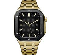 BNCXMO Case cinturino+integrato per 7 45 mm Metal Drop Drop Protection Strap per iWatch 6 5 4 SE 44mm banda
