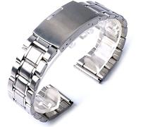 BNCXMO Cingcio d'oro, cinghia di orologi uomini e donne da 20 mm 22 mm in acciaio inossidabile Bracciale di sostituzione della fascia da guardia