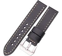 BNCXMO Cinghia cuoio cinghia braccia di orologio in pelle vera e propria braccialette 20mm 22mm 24mm 24mm marrone nero marrone orologio da orologio da orologio da donna da uomo accessori per orologi