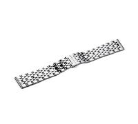 BNCXMO Cinghia di orologio, braccialetto da 18 mm/20 mm/22 mm in acciaio inossidabile