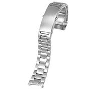 BNCXMO Cinghia di orologio in acciaio inossidabile inossidabile da 20 mm 316L per Omega New 300 Planet Ocean Watch Band Bracciale
